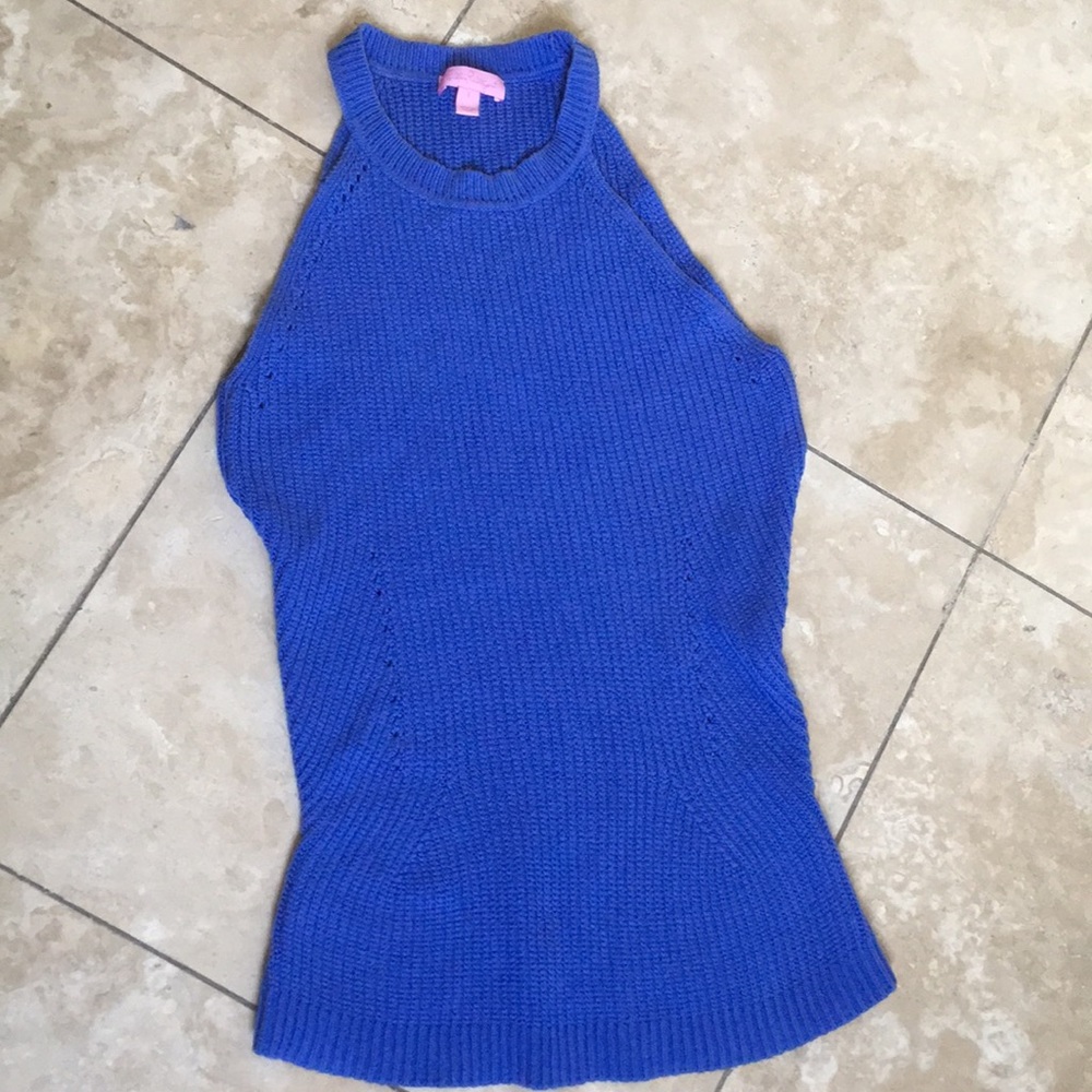 Lilly Pulitzer GORGEOUS! knitted halter top